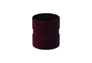 Μούφα Σωλήνα Υδρορροής 120X85mm Κόκκινο