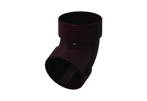 Γωνία Υδρορροής 120X85mm Καφέ