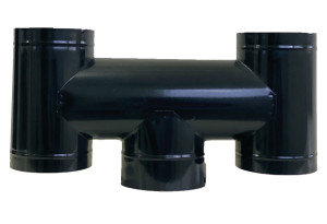 Ήτα Linestoves Φ.12cm Εμαγιέ Μαύρο
