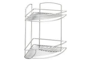 Εταζέρα Μπάνιου 2/Όροφη Γωνία Μ22XΠ22XΥ35cm Onda Metaltex