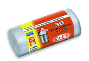 Ρολό Σακούλα Wc El-Ef 36X46cm 30 Τεμάχια