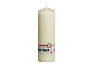 Κερί Κορμός Φ.7X20cm Eκρού