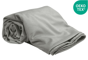 Τραπεζομάντηλο Easy Home Velour 140x180cm Γκρι