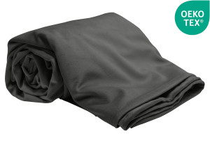 Τραπεζομάντηλο Easy Home Velour 140x180cm Σκούρο Γκρι