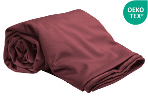 Τραπεζομάντηλο Easy Home Velour 140x180cm Μπορντό
