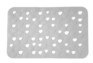 Αντιολισθητικό Πατάκι Μπανιέρας Octopus Drops 54x34cm Γκρι