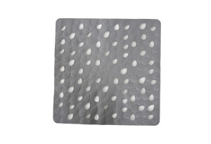 Αντιολισθητικό Πατάκι Ντουσιέρας Octopus Drops 54x54cm Γκρι