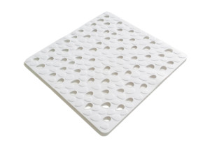 Αντιολισθητικό Πατάκι Ντουσιέρας Octopus Drops 54x54cm Λευκό