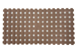 Αντιολισθητικό Πατάκι Μπανιέρας Octopus Plexo 72x36cm Tortora