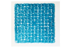 Αντιολισθητικό Πατάκι Ντουσιέρας Octopus Rings 54x54cm Τιρκουάζ