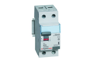 TX3 Ρελέ Διαρροής Legrand Τύπου Ac, Διπολικό, 30Ma, 40A