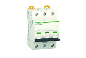Μικροαυτόματος Διακόπτης Ασφαλείας Schneider IK60N, 3Π, 6Ka, Τύπου C, 32A, 230V