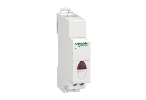 Ενδεικτική Λυχνία Ράγας Schneider ILL, Τύπου AC, 110-230V, Κόκκινη