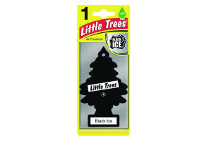 Αρωματικό Αυτοκινήτου Καρτέλα Little Trees Black Ice
