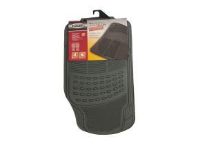 Σετ Δάπεδα Αυτοκινήτου Kaver Mud Mat Full Set Γκρι 4τμχ
