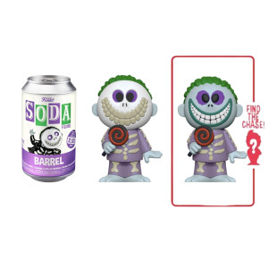 Disney The Nightmare Before Christmas Barrel Vinyl Soda