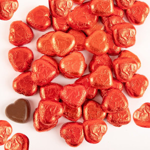 CZEKOLADKI upominek dla gości Czerwone Serca opakowanie 2kg 220szt