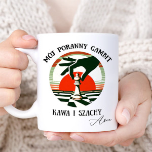 Personalizowany KUBEK Gadżet Dla Szachisty