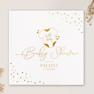 KSIĘGA gości na Baby Shower personalizowana HELLO BABY