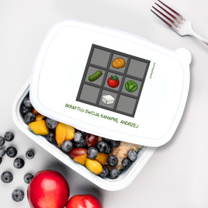ŚNIADANIÓWKA Lunchbox Prezent dla Fana Minecraft