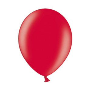BALONY dekoracja na urodzinki/przyjecie CZERWONE 10szt