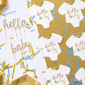 SERWETKI papierowe Hello Baby dziecięce body 20szt