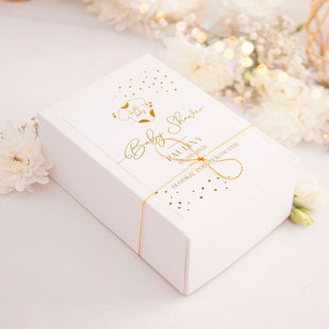 PUDEŁKA na ciasto Baby Shower kolekcja Hello Baby 10szt