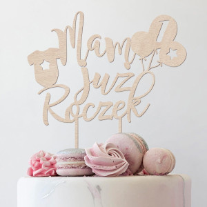 TOPPER na tort Mam Już Roczek