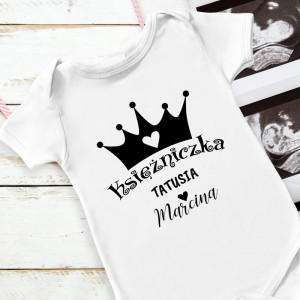 BODY Księżniczka Tatusia Upominek dla Córeczki