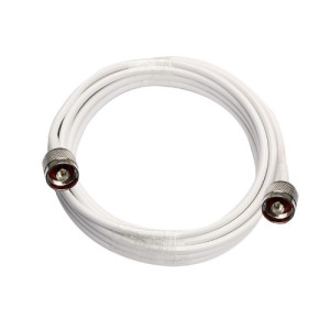 N-Koaxialkabel 5 meter antennkabel till 3G/4G med N Hane till N Hane