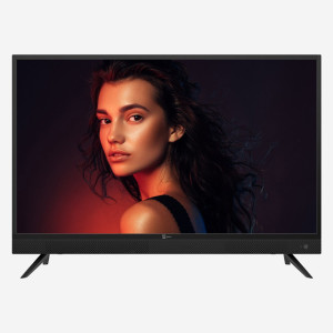 Telesystem 32" HD 12 Volt TV med inbyggd soundbar för husbilar och husvagnar 12v-230V