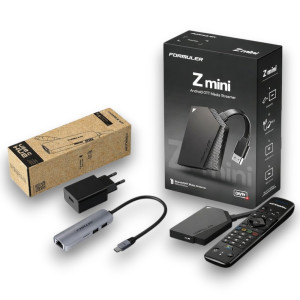 Formuler Z Mini Power Pack – Mediaspelare inkl. Officiell USB-C Hub &amp; Laddare