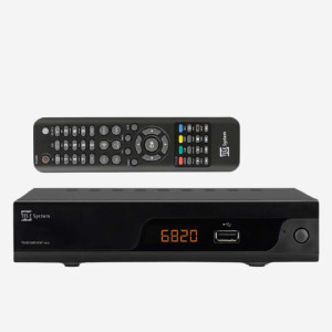 Telesystem Markmottagare med MPEG4-stöd DVB-T2 HEVC TWIN