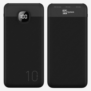 Powerbank– 10 000 mAh Multiladdare för iPhone &amp; Android