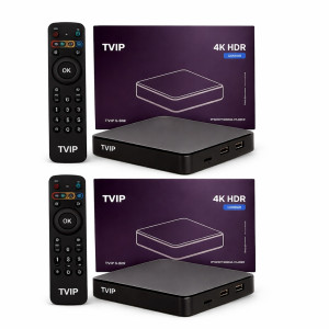 TVIP S-Box v.705 4K Ultra HD IPTV Box – 2-Pack