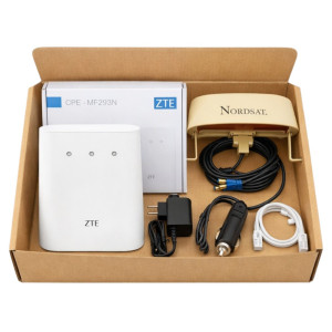 4G/5G Takantenn + ZTE 4G LTE WiFi (12V) Router – Komplett Internetpaket för Husbil &amp; Husvagn