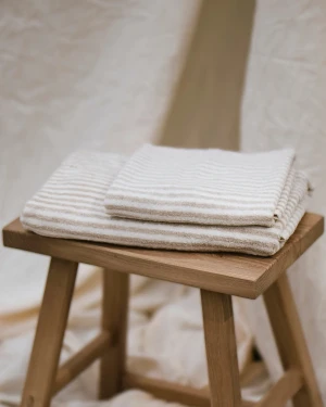 Lniany Ręcznik Frotte Striped 65x140