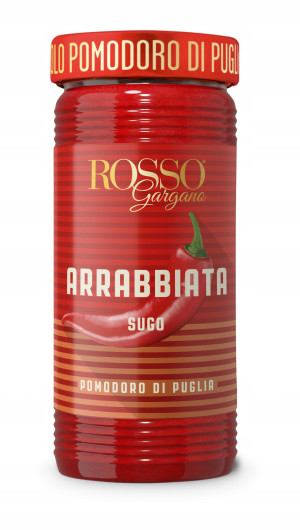Pikantny Sos pomidorowy Sugo all'Arrabbiata 290g - Rosso Gargano