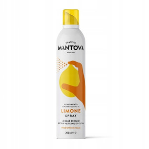 Oliwa z oliwek w sprayu o smaku cytryny 200ml - Fratelli Mantova