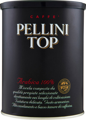 Pellini Top Kawa Arabica Espresso Mielona w Puszce 250g