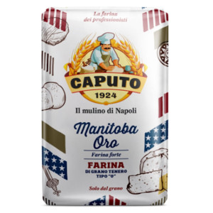Mąka do pizzy Manitoba Oro 1kg - Caputo, Uszkodzone opakowanie, bez ubytku