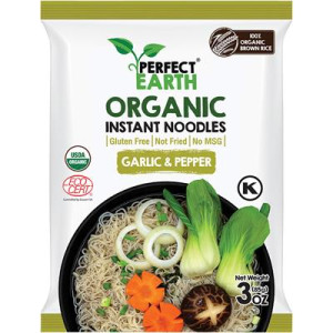 Zupa czosnek&pieprz instant Noodles BIO 85g - Perfect Earth, Krótki termin