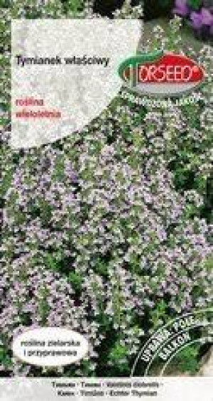 nasiona Tymianek właściwy, Thymus vulgaris 0,2g - Torseed