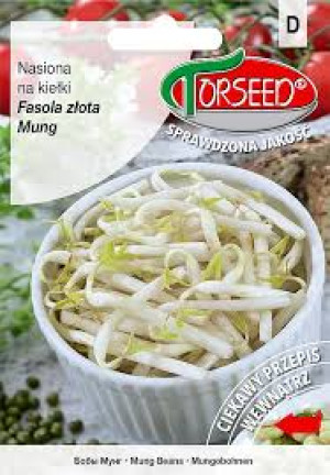 Fasola złota Mung, nasiona na kiełki 30g - Torseed