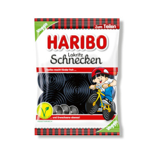 Żelki Lakritz Schnecken 175g - Haribo