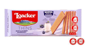 Loacker Wafelki z Jogurtem Mirtillo Nero 150g - Wyjątkowy Smak
