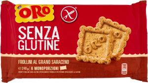 Herbatniki Oro Grano Saraceno Senza Glutine 240g - Saiwa