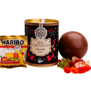 Kula czekoladowa z żelkami Haribo 60g- Schronisko Bukowina