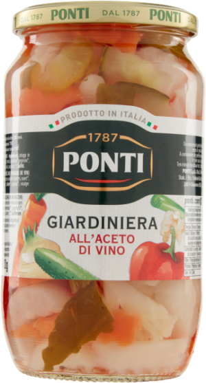 Sałatka warzywna Giardiniera 800g - Ponti