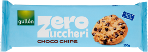 Ciasteczka bez cukru z czekoladą Choco Chips Zero Zucchero 150g - Gullon